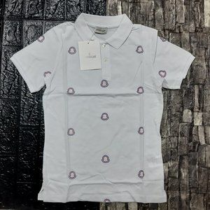 Moncler White Polo Brand New